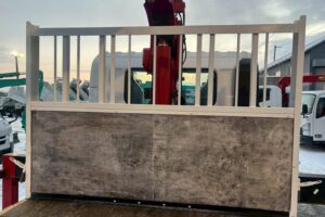 サムネイル: 令和１年　日野　レンジャー　４トン４段クレーンロング　フックイン・ラジコン付（車検１年付）