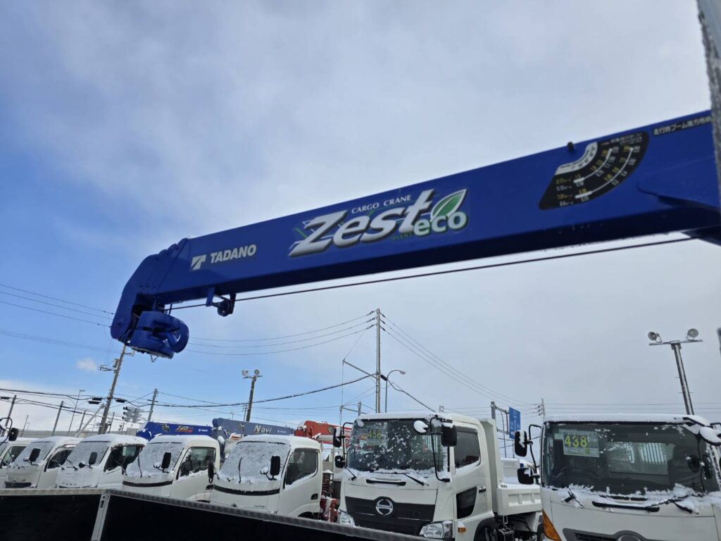 令和2年　三菱　キャンター　３トン4段クレーン　ワイド超ロング　フックイン・ラジコン・差し違い（車検1年付）