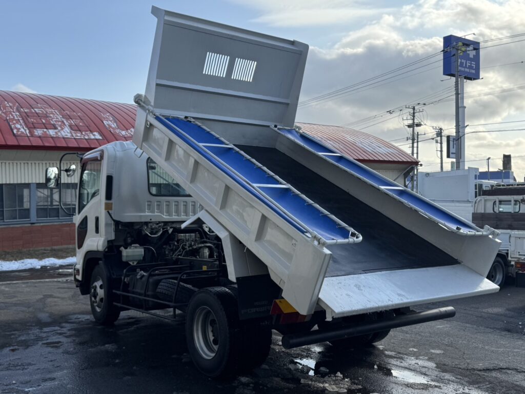 平成24年　フォワード4トンLゲートダンプ　電動コボレーン　車検1年付