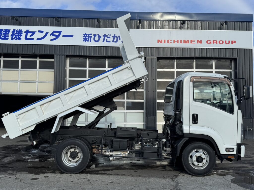 平成24年　フォワード4トンLゲートダンプ　電動コボレーン　車検1年付