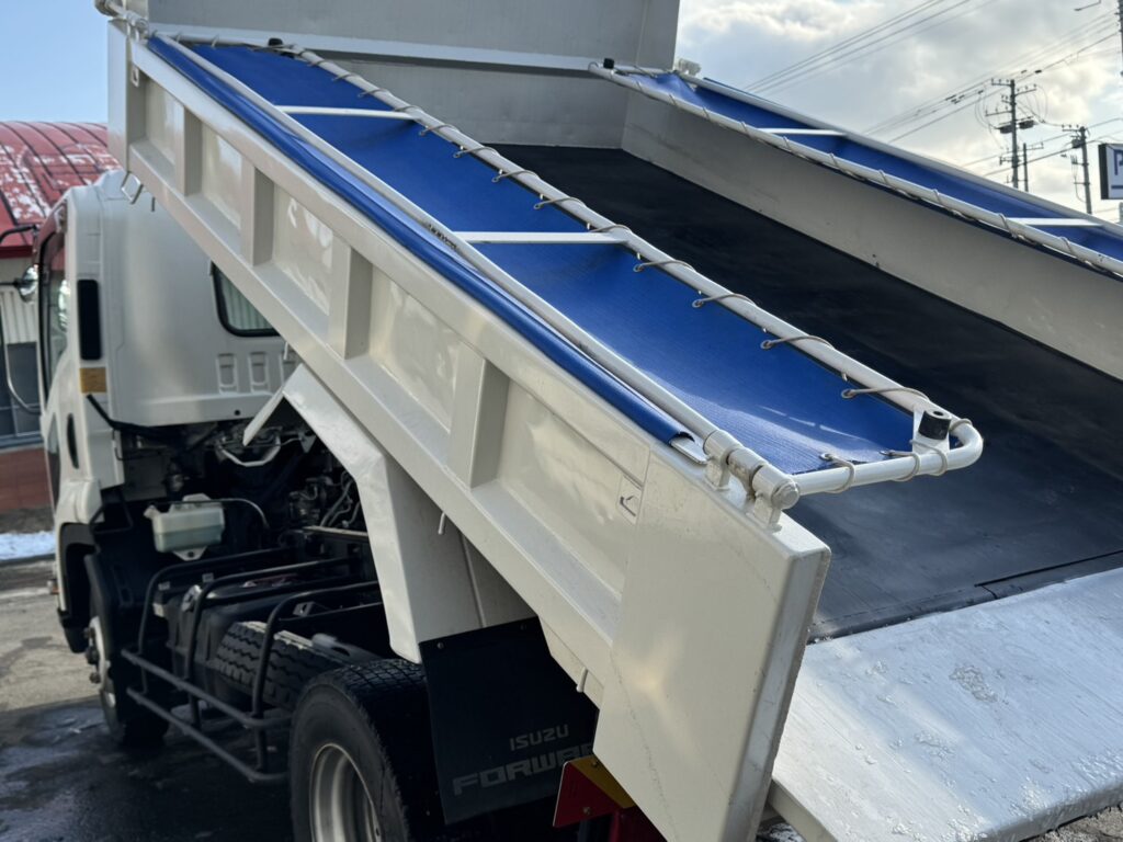 平成24年　フォワード4トンLゲートダンプ　電動コボレーン　車検1年付