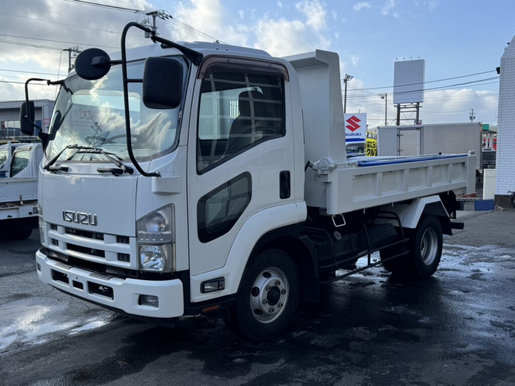 平成24年　フォワード4トンLゲートダンプ　電動コボレーン　車検1年付