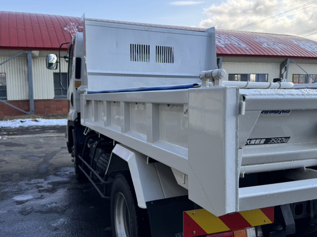 平成24年　フォワード4トンLゲートダンプ　電動コボレーン　車検1年付