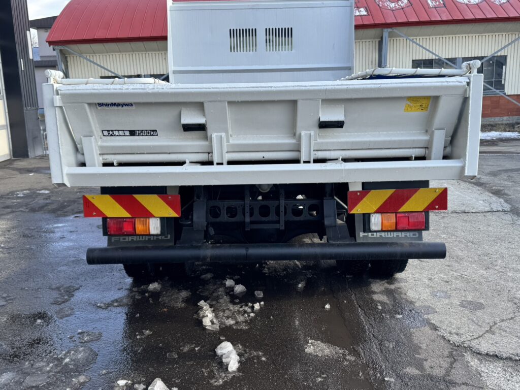 平成24年　フォワード4トンLゲートダンプ　電動コボレーン　車検1年付