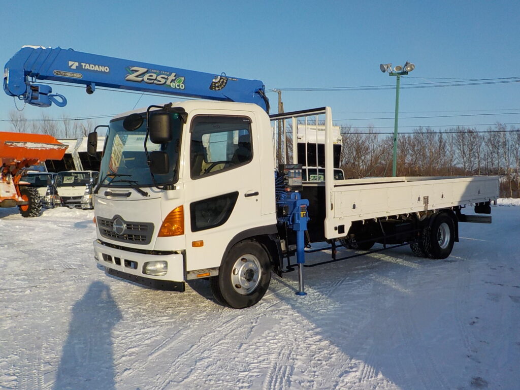 平成24年　レンジャー 4ｔ4段クレーンロング　★フックイン★ラジコン★