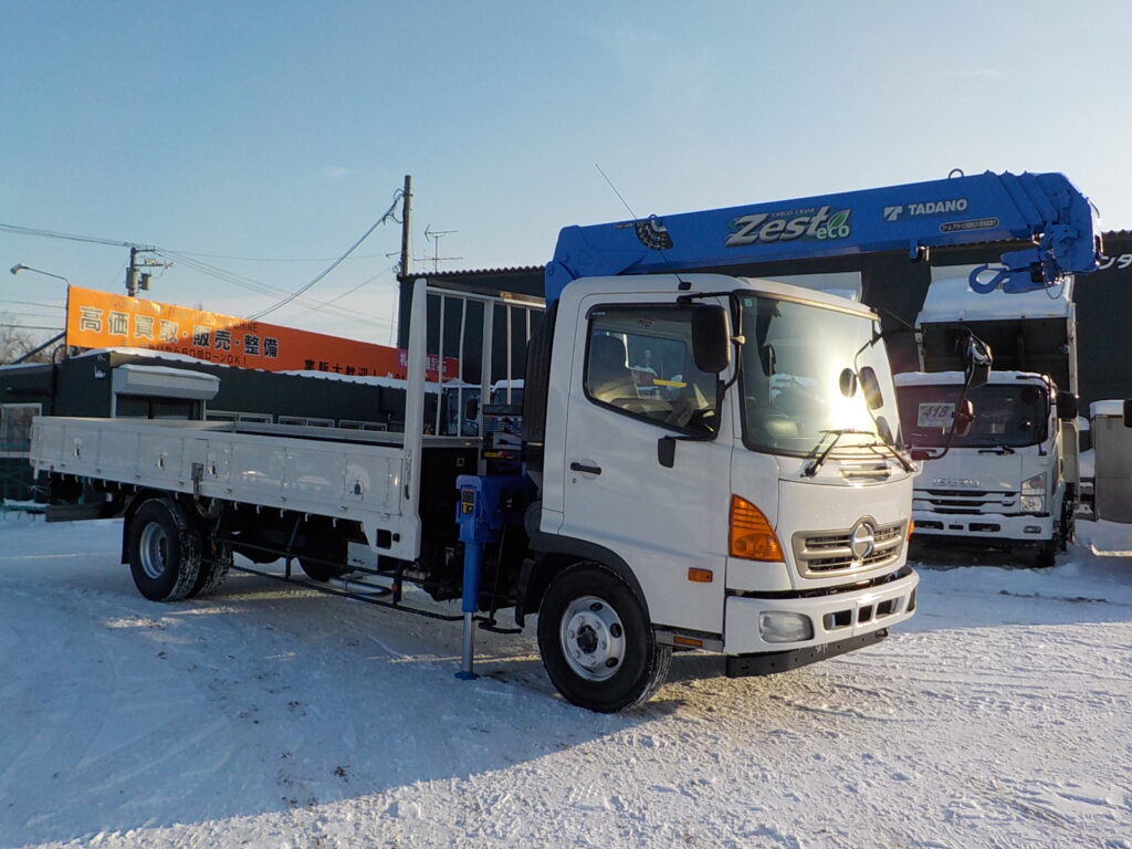 平成24年　レンジャー 4ｔ4段クレーンロング　★フックイン★ラジコン★