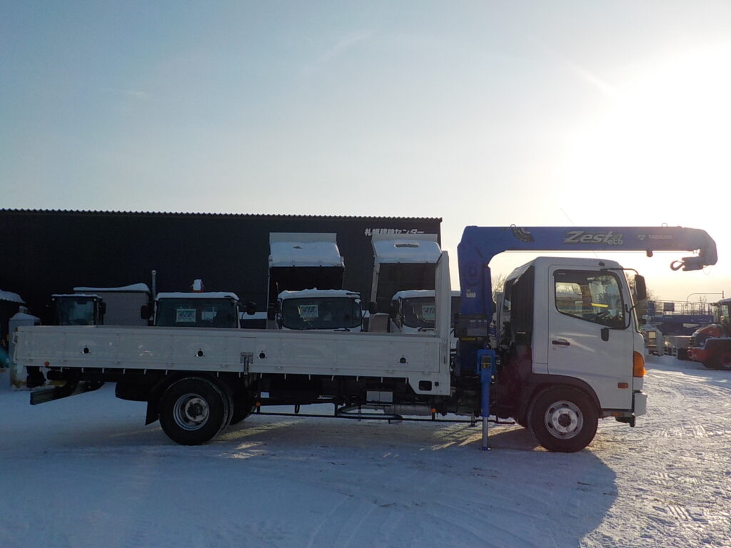 平成24年　レンジャー 4ｔ4段クレーンロング　★フックイン★ラジコン★