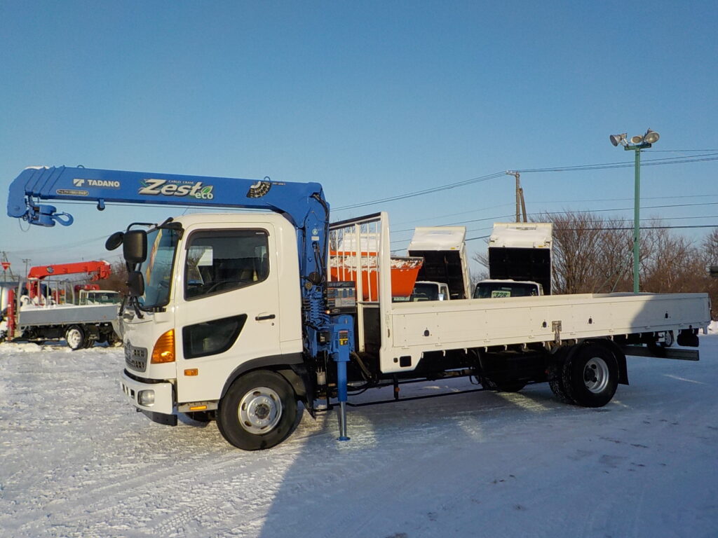 平成24年　レンジャー 4ｔ4段クレーンロング　★フックイン★ラジコン★