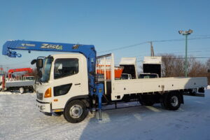 サムネイル: 平成24年　レンジャー 4ｔ4段クレーンロング　★フックイン★ラジコン★