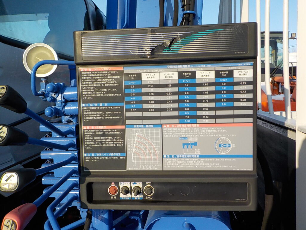 平成24年　レンジャー 4ｔ4段クレーンロング　★フックイン★ラジコン★