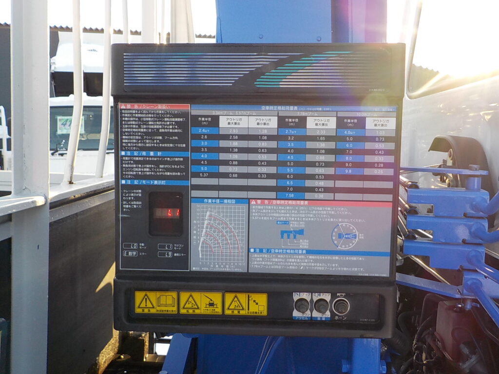 平成24年　レンジャー 4ｔ4段クレーンロング　★フックイン★ラジコン★