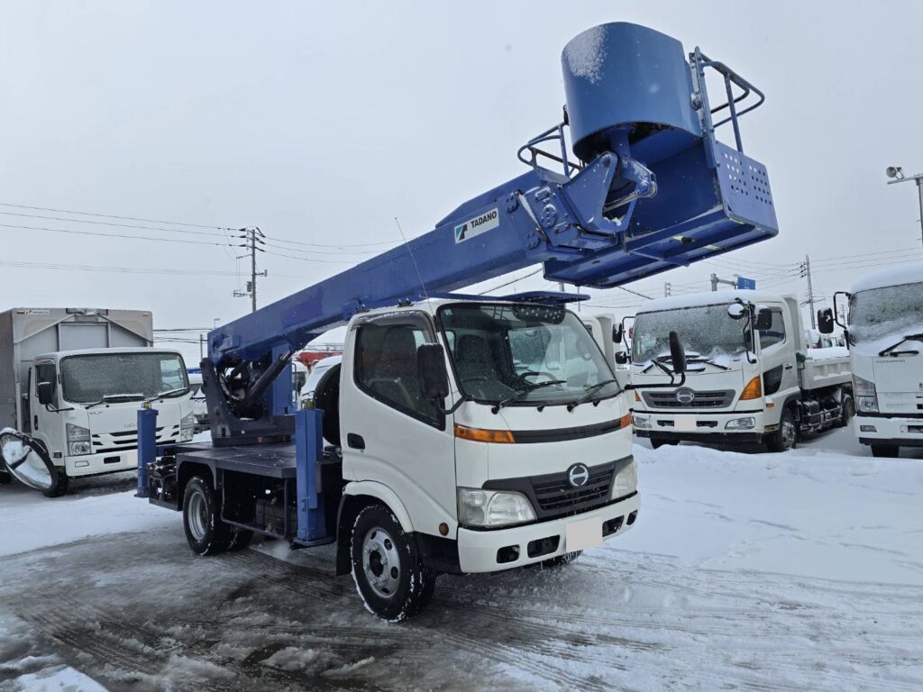 平成19年　日野　デュトロ　17ｍ高所作業車　★スチール・タダノAT-170TG★（車検2年付）