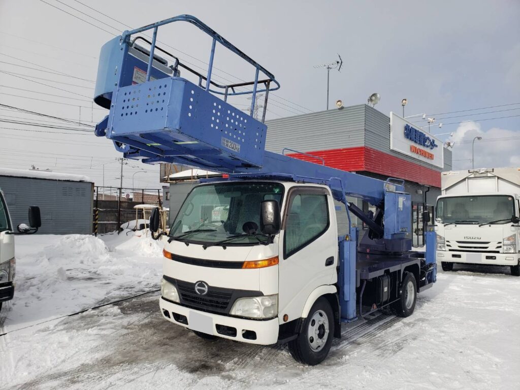 平成19年　日野　デュトロ　17ｍ高所作業車　★スチール・タダノAT-170TG★（車検2年付）
