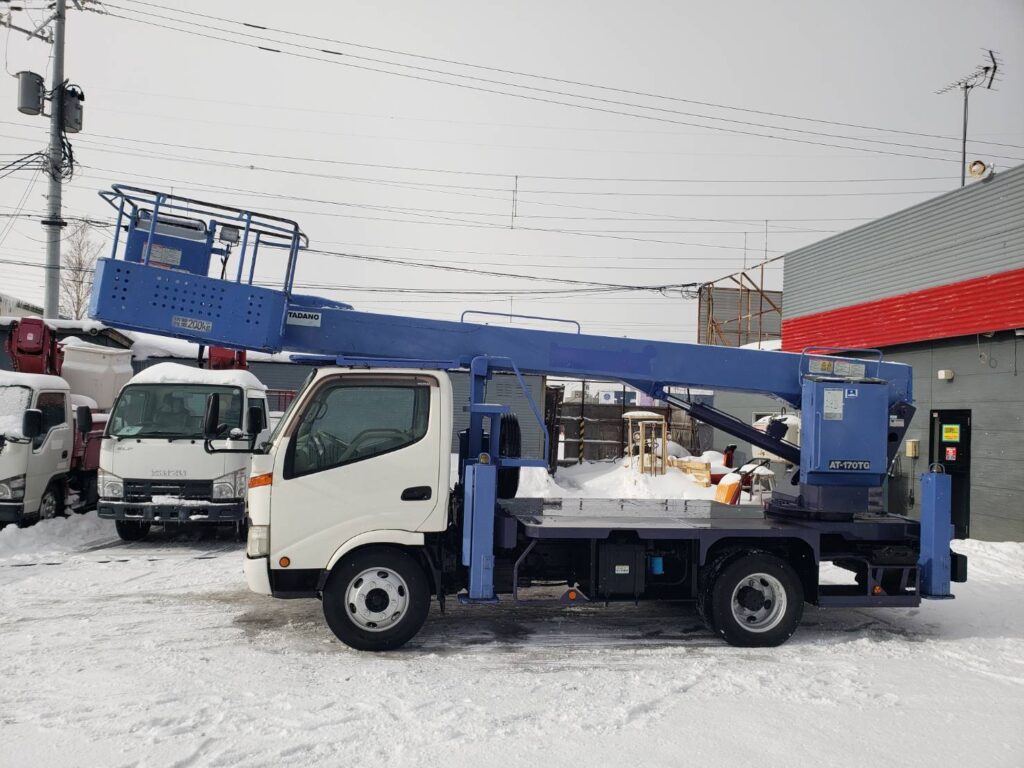 平成19年　日野　デュトロ　17ｍ高所作業車　★スチール・タダノAT-170TG★（車検2年付）