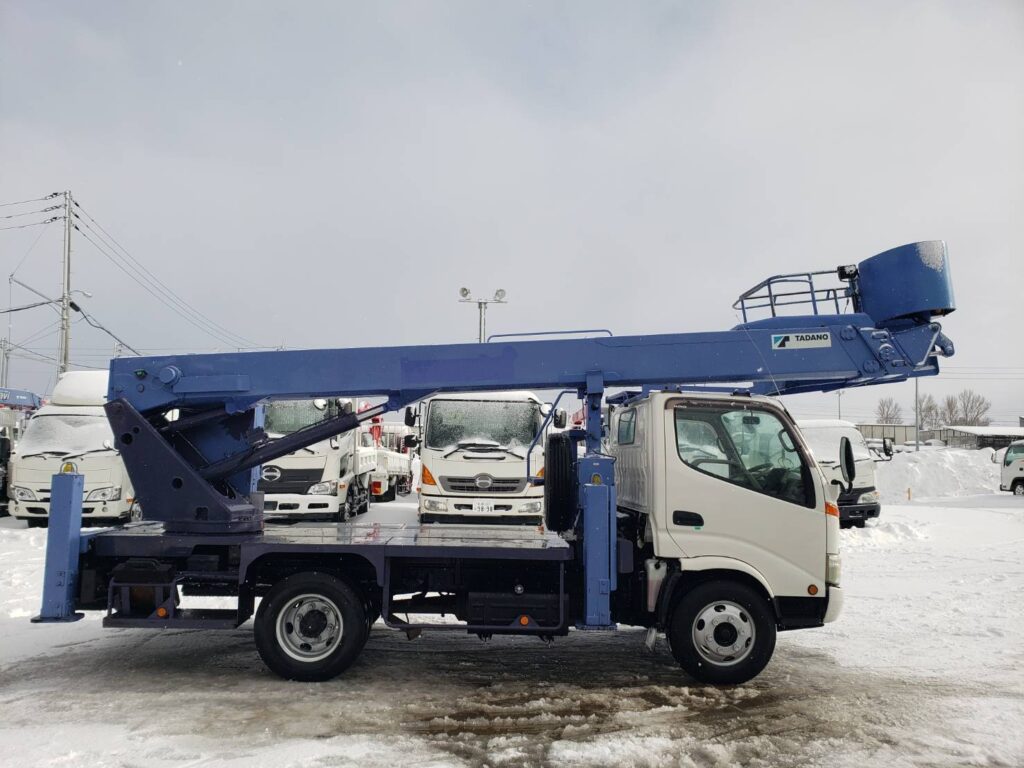 平成19年　日野　デュトロ　17ｍ高所作業車　★スチール・タダノAT-170TG★（車検2年付）