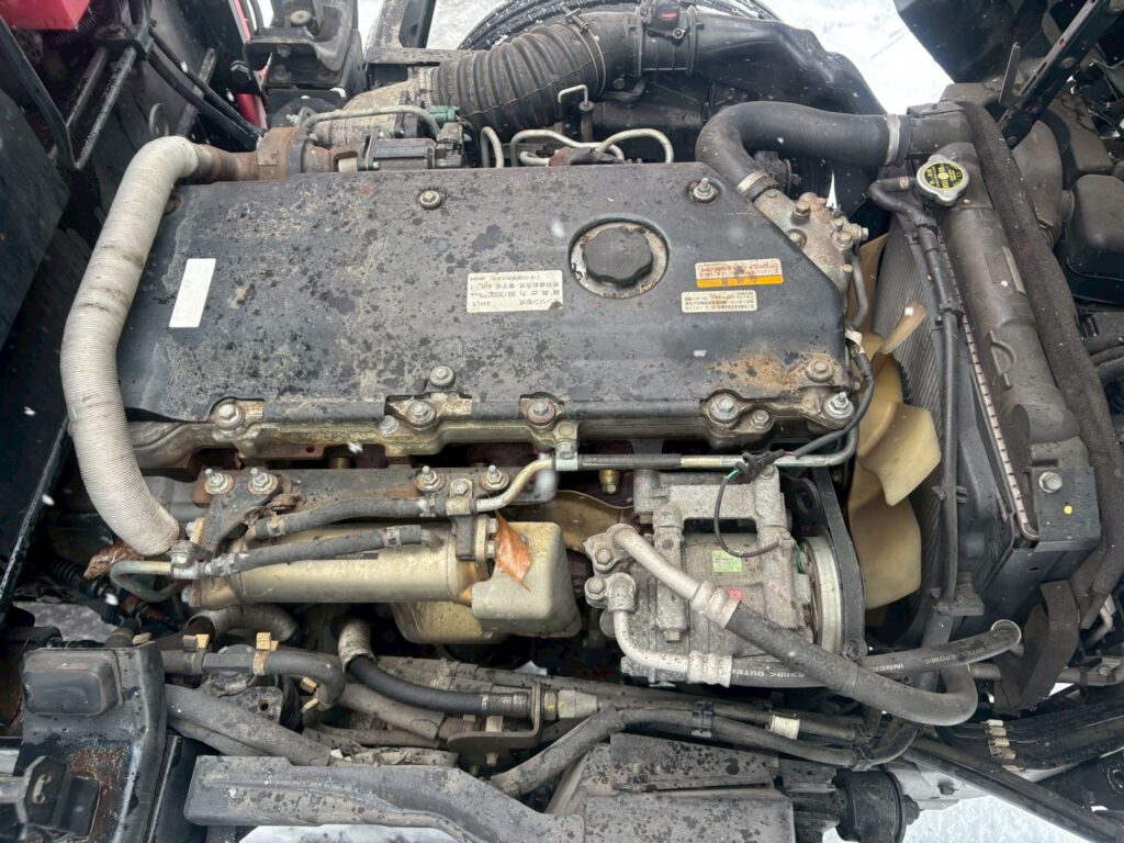 平成19年　いすゞ　エルフ　9.9ｍ高所作業車　FRPバケット　★張り出し不要アウトリガー・後方格納★（車検2年付）