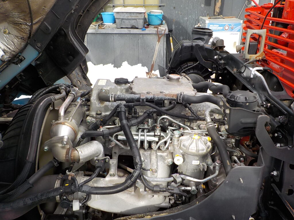 平成20年　レンジャー 4ｔ4段クレーンロング　★ラジコン★フックイン★荷台内寸548㎝×211㎝★