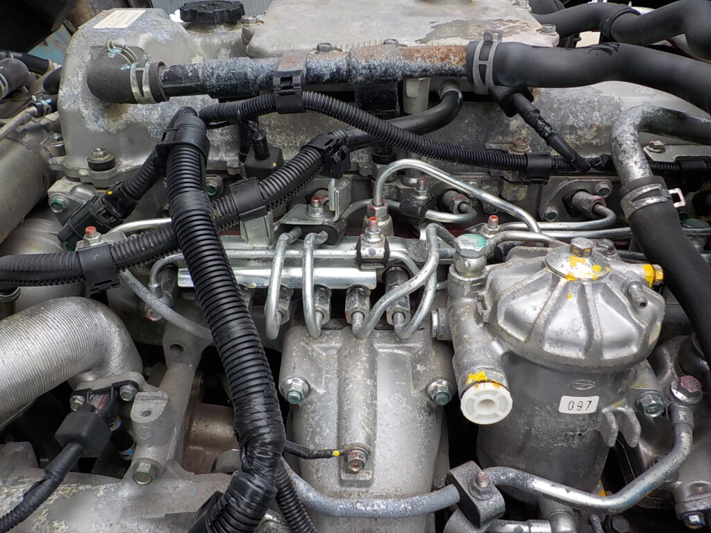 平成20年　レンジャー 4ｔ4段クレーンロング　★ラジコン★フックイン★荷台内寸548㎝×211㎝★