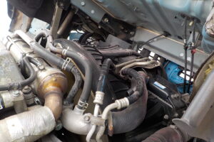 サムネイル: 平成20年　レンジャー 4ｔ4段クレーンロング　★ラジコン★フックイン★荷台内寸548㎝×211㎝★