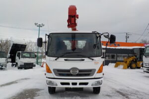 サムネイル: 平成20年　レンジャー 4ｔ4段クレーンロング　★ラジコン★フックイン★荷台内寸548㎝×211㎝★