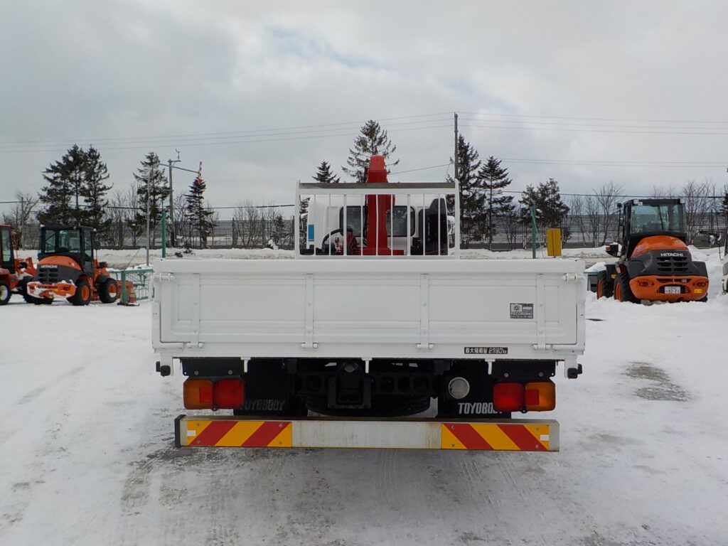 平成20年　レンジャー 4ｔ4段クレーンロング　★ラジコン★フックイン★荷台内寸548㎝×211㎝★