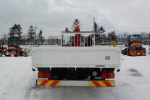 サムネイル: 平成20年　レンジャー 4ｔ4段クレーンロング　★ラジコン★フックイン★荷台内寸548㎝×211㎝★