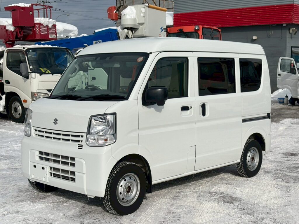 令和6年　スズキ　エブリィ軽バン　4WD・ハイルーフ・オートマ（車検整備付）