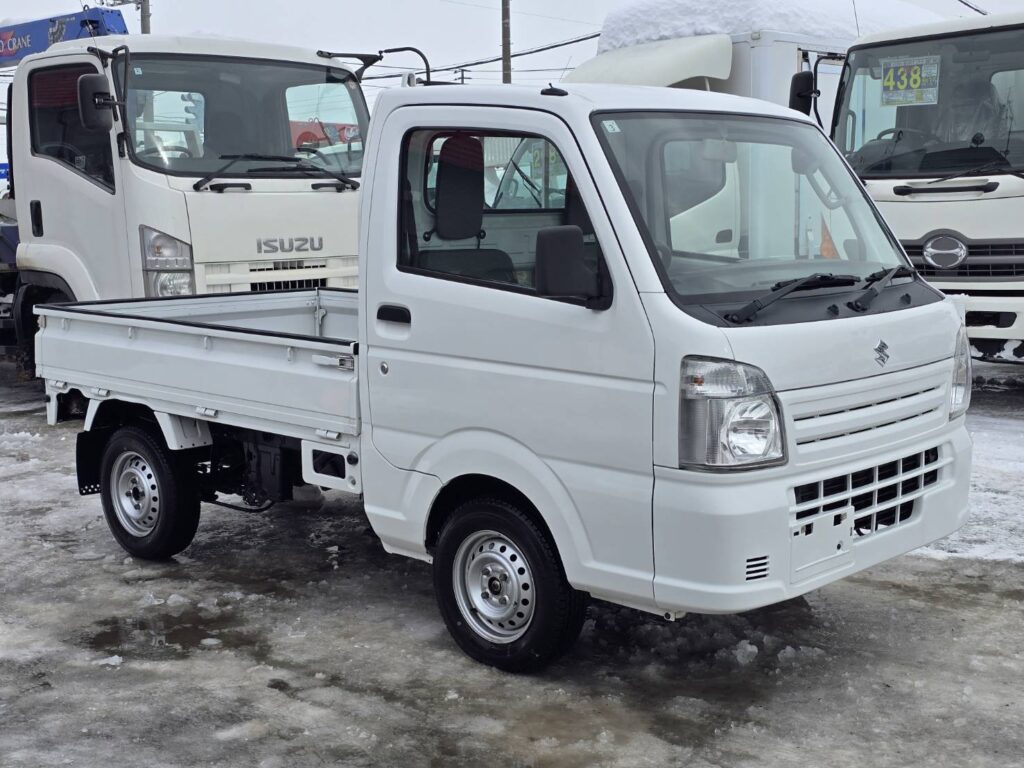 令和２年　スズキ　キャリィ　軽トラック　４WD・オートマ車（車検2年付）