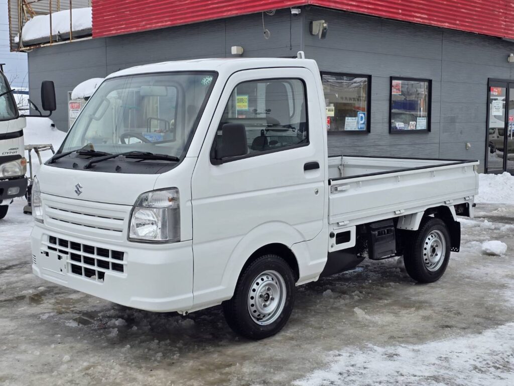 令和２年　スズキ　キャリィ　軽トラック　４WD・オートマ車（車検2年付）