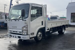 平成20年　エルフ2トン平　ロング　フル装備　5MT　車検1年付　