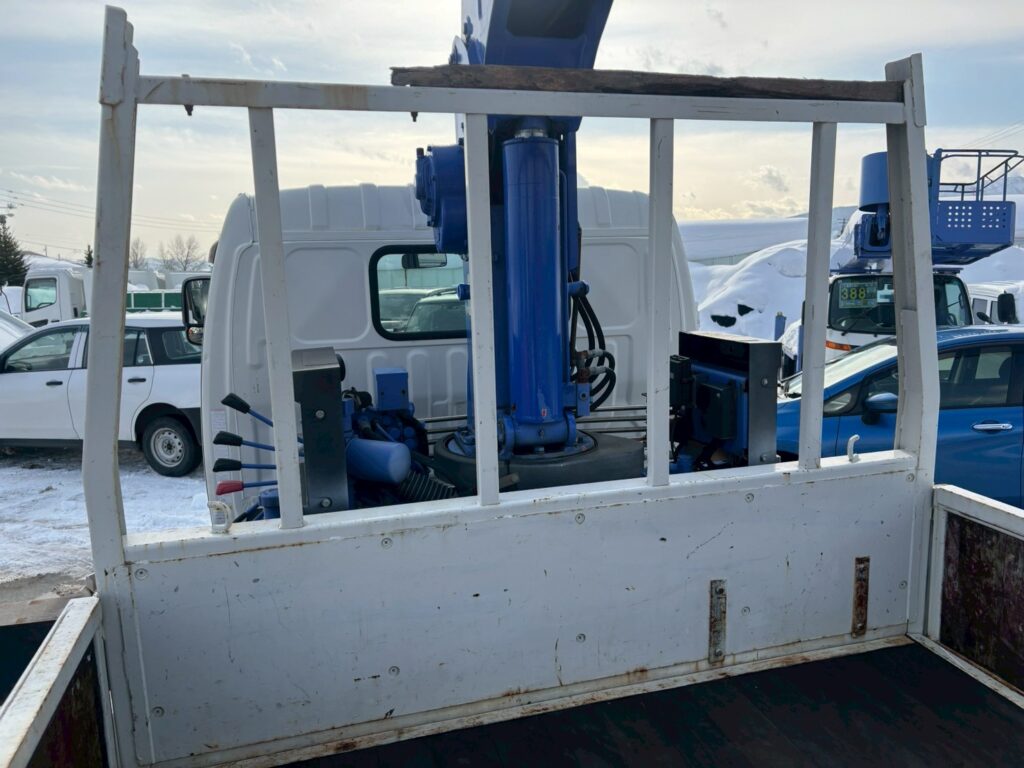 平成24年　日野　デュトロ　２トン３段クレーンロング　フックイン・ラジコン付（車検1年付）