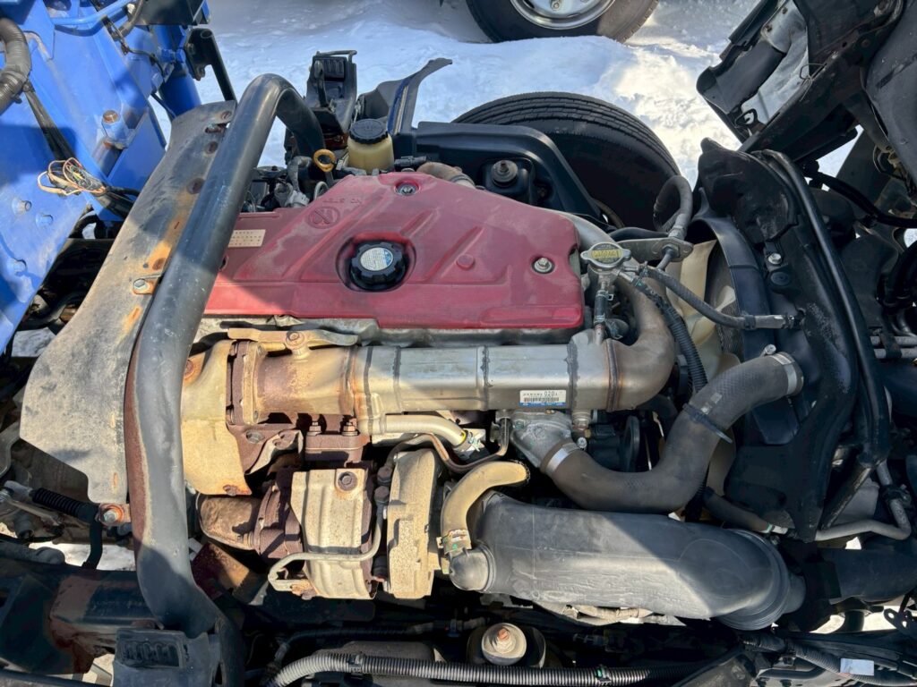 平成24年　日野　デュトロ　２トン３段クレーンロング　フックイン・ラジコン付（車検1年付）