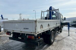 サムネイル: 平成24年　日野　デュトロ　２トン３段クレーンロング　フックイン・ラジコン付（車検1年付）