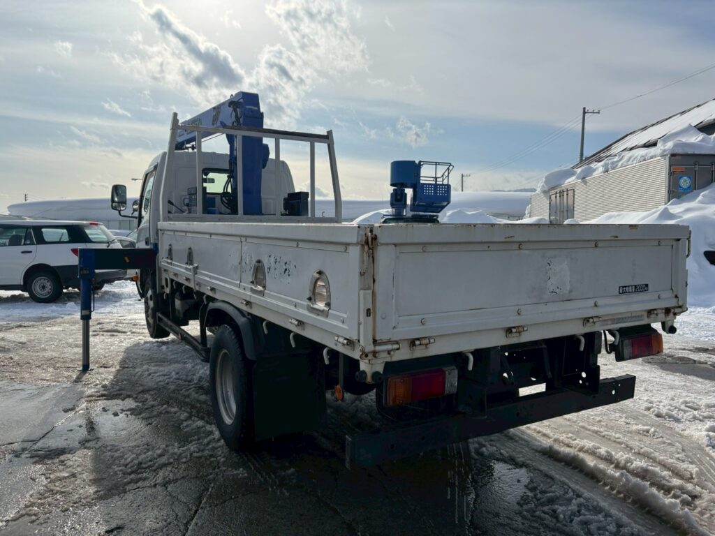 平成24年　日野　デュトロ　２トン３段クレーンロング　フックイン・ラジコン付（車検1年付）