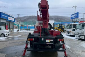 サムネイル: 平成25年 　日野　デュトロ11.9m高所作業車スチールバケット (車検1年付）