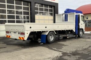 サムネイル: 平成24年　レンジャー4トン4段クレーンロング ロングジャッキ ラジコン 車検令和8年11月