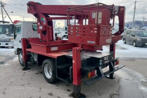 サムネイル: ◆平成25年式　◆いすゞエルフ12m高所作業車　◆スチールバケット