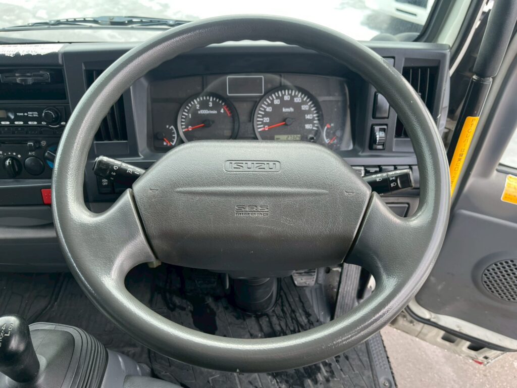 ◆平成25年式　◆いすゞエルフ12m高所作業車　◆スチールバケット