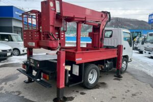 サムネイル: ◆平成25年式　◆いすゞエルフ12m高所作業車　◆スチールバケット