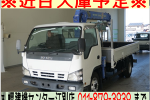 ◆近日入庫予定◆　H18 エルフ 3ｔ4段クレーンワイドロング　★ラジコン★フックイン★