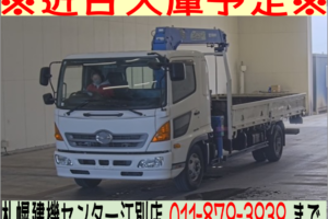 ◆近日入庫予定◆　H28 レンジャー 4ｔ4段クレーン　★ラジコン★フックイン★ベッド付き★