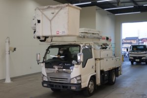 平成18年 エルフ 14.6ｍ高所作業車 電工仕様　★絶縁バケット★ウインチ★