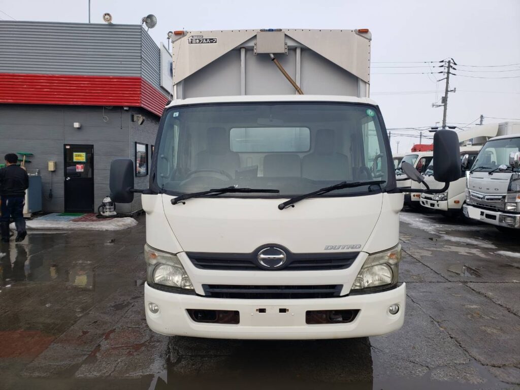 平成24年　日野　デュトロ　3.5トンアルミウィング　ワイド超ロング・バックモニター付（車検１年付）