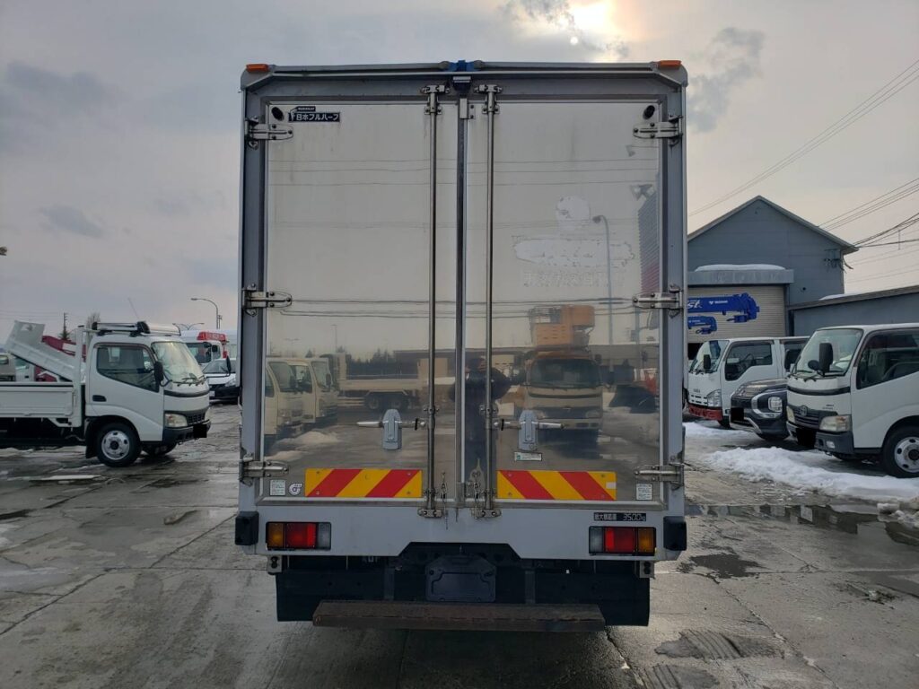 平成24年　日野　デュトロ　3.5トンアルミウィング　ワイド超ロング・バックモニター付（車検１年付）