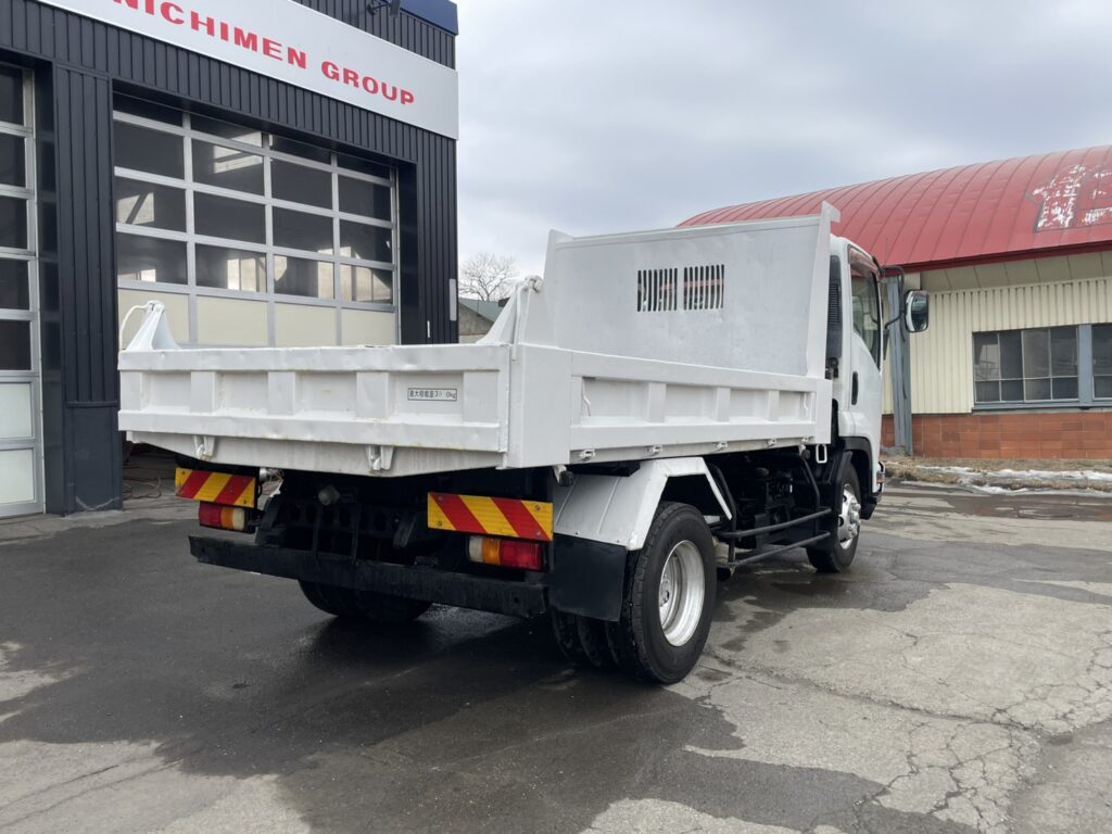 平成25年　フォワード4トンダンプ　極東開発　走行4.7万キロ　フル装備　車検1年付