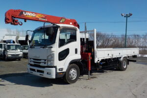 平成30年 フォワード 4ｔ4段クレーンロング　★ラジコン★フックイン★荷台内寸：540㎝×212㎝★
