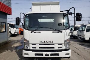 サムネイル: 平成24年　いすゞ　フォワード　４トン深ダンプ　土砂禁（車検令和９年１月）