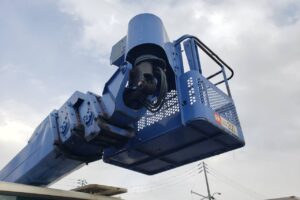 サムネイル: 《入庫！》平成23年　日野　レンジャー27ｍ高所作業車　スチールバケット（車検2年付）