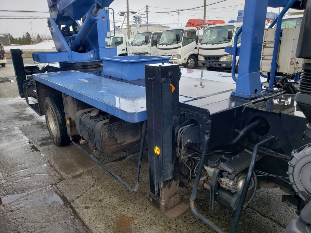 《入庫！》平成23年　日野　レンジャー27ｍ高所作業車　スチールバケット（車検2年付）