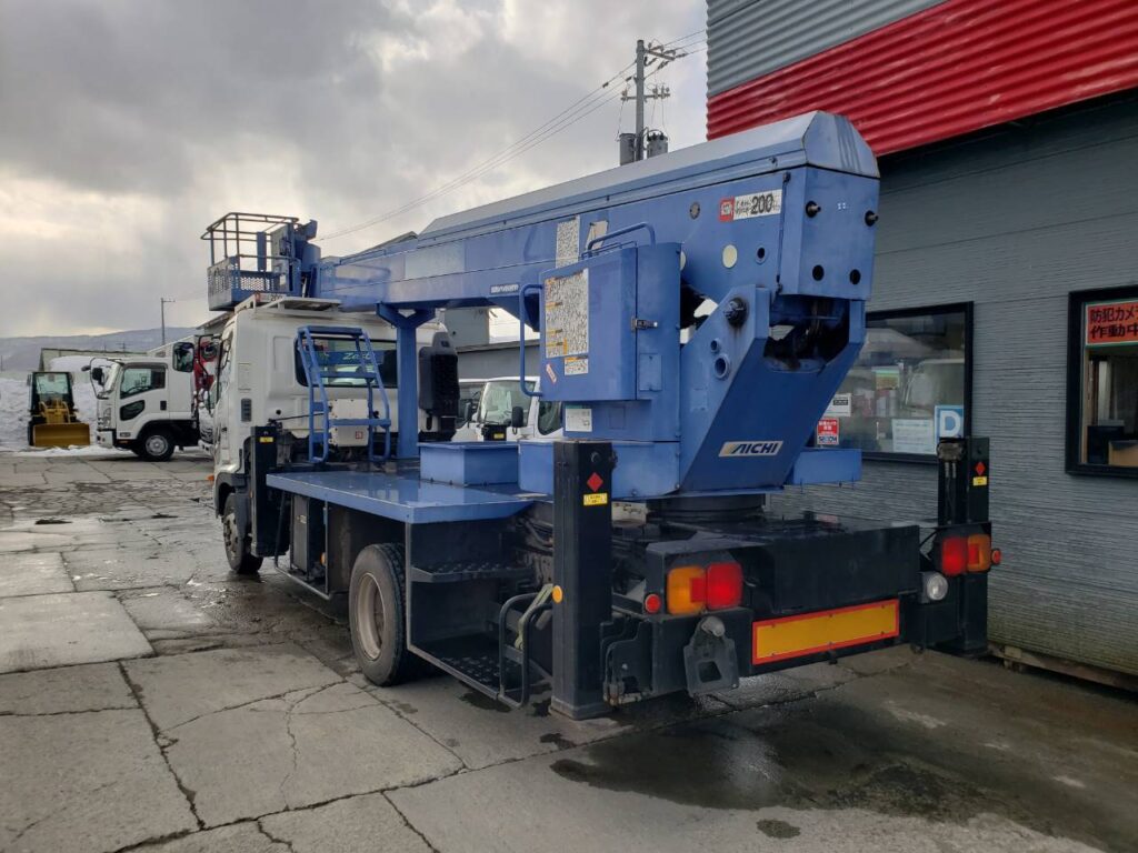 《入庫！》平成23年　日野　レンジャー27ｍ高所作業車　スチールバケット（車検2年付）